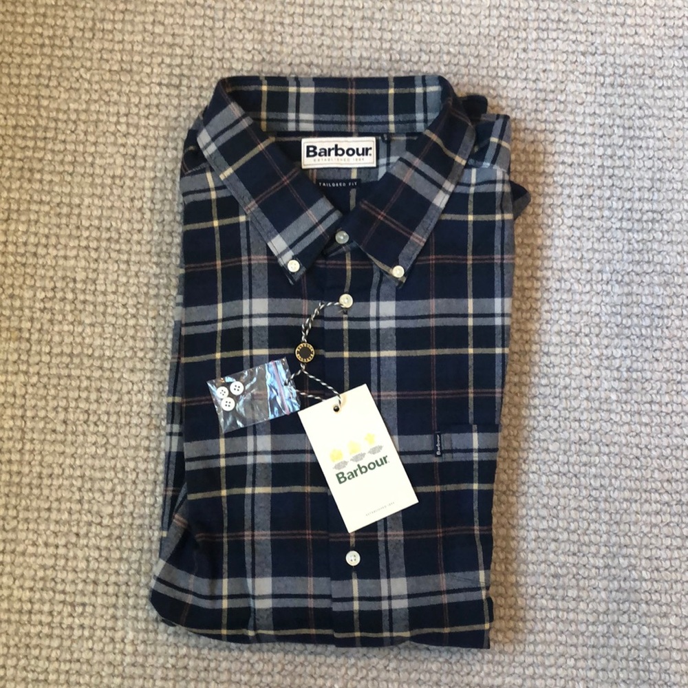 Barbour Button Down! Size XL.
